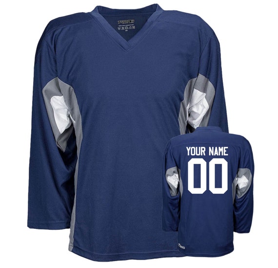 Customized Practice Hockey Jersey with Your Name and Number on The Back Adult and Kids Sizes