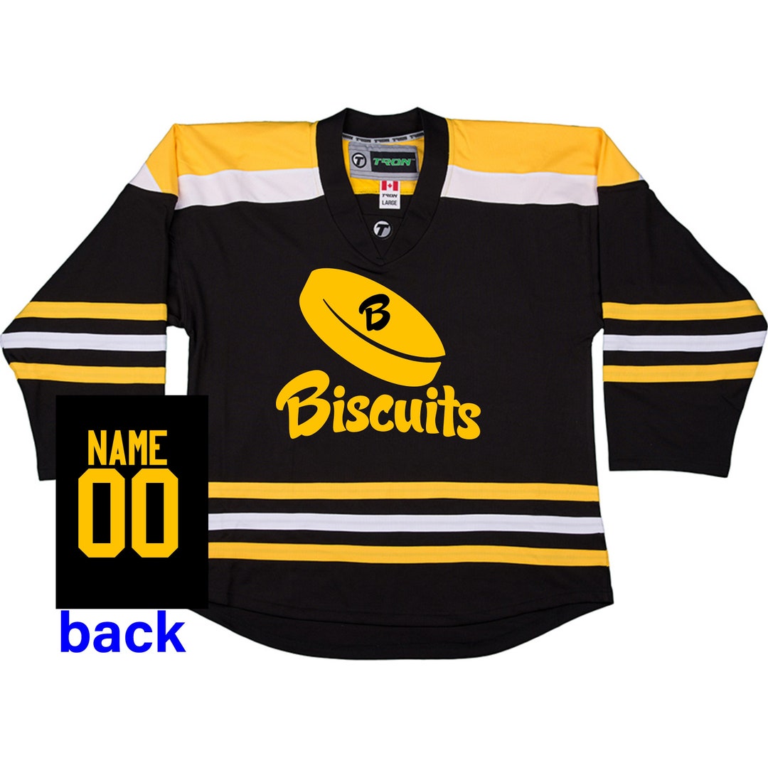 Customized Biscuits Ice Hockey Jersey With Name and Number on the Back Etsy