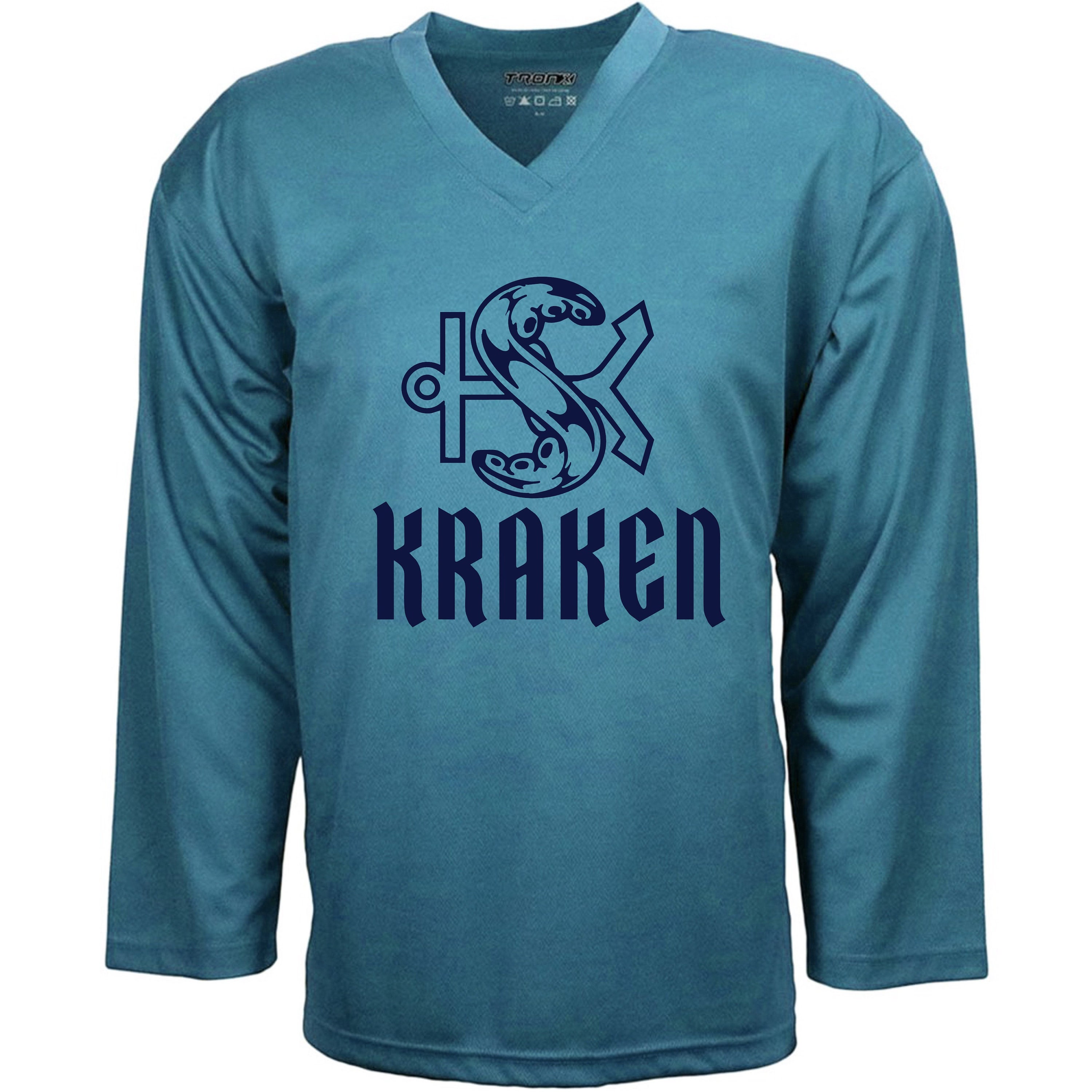 The best selling] Seattle Kraken Black History Month Pattern Personalized  Name and Number Full Printing Shirt