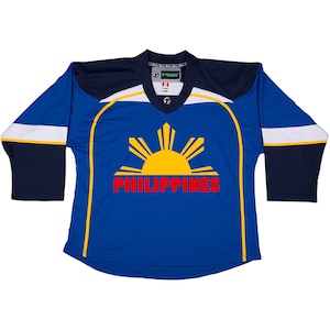 Customized PHILIPPINES Hockey Graphic on Hockey Jersey customized Name & Number