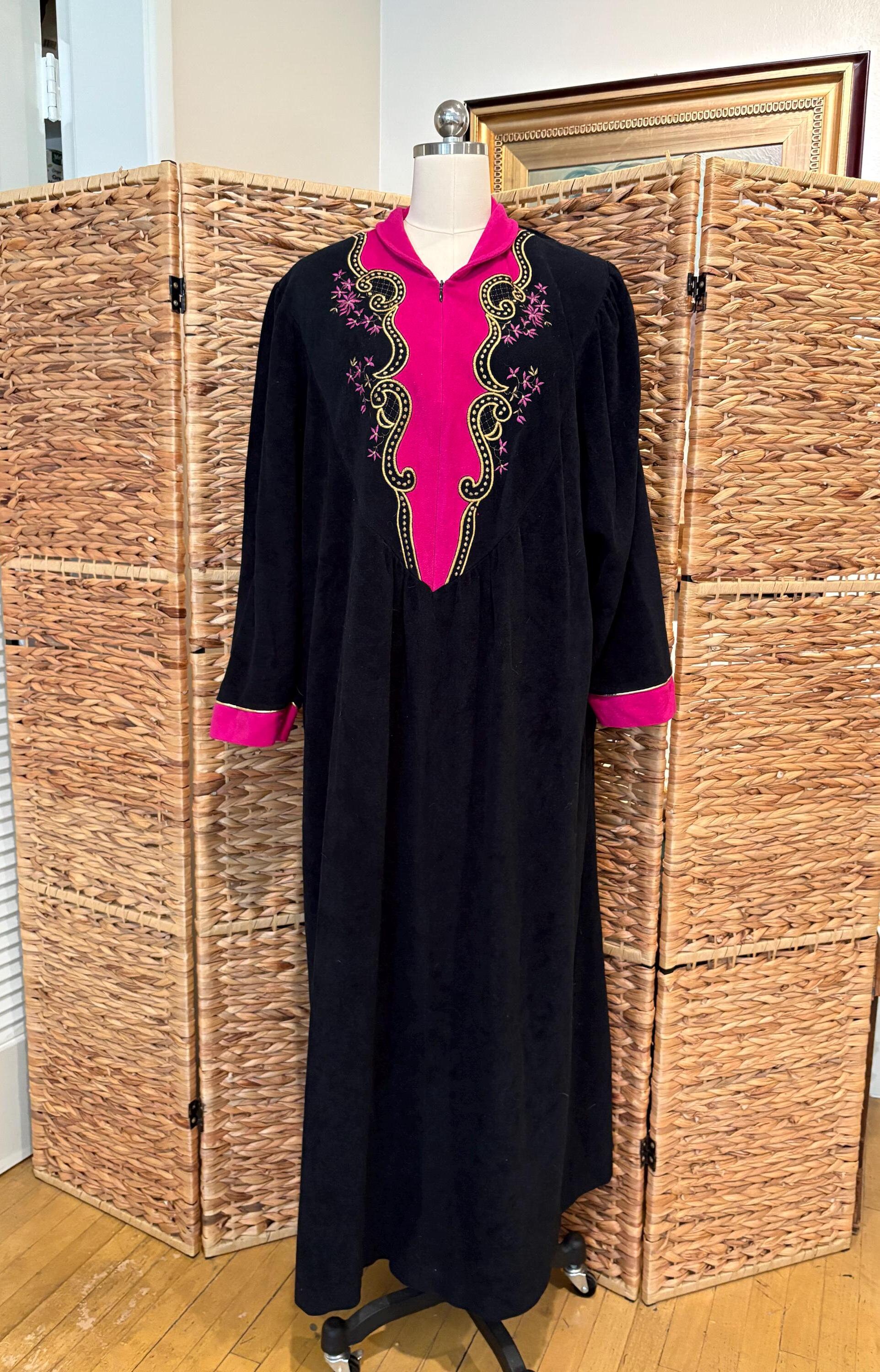 princess polly baby blue dress Casual Nights Women's Zip Up Front Long Fleece Robe House Dress - Blue main image 0