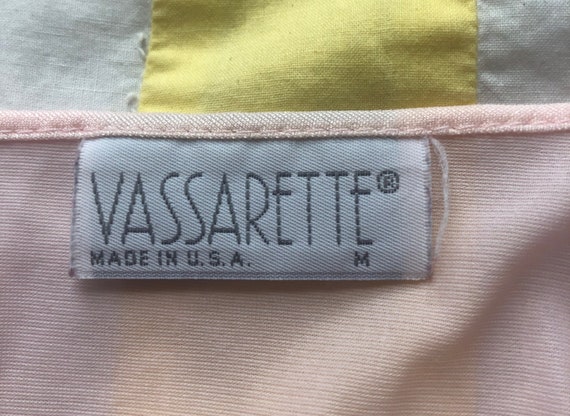 Vintage Pink Robe, Vassarette 60s Short Robe, But… - image 7