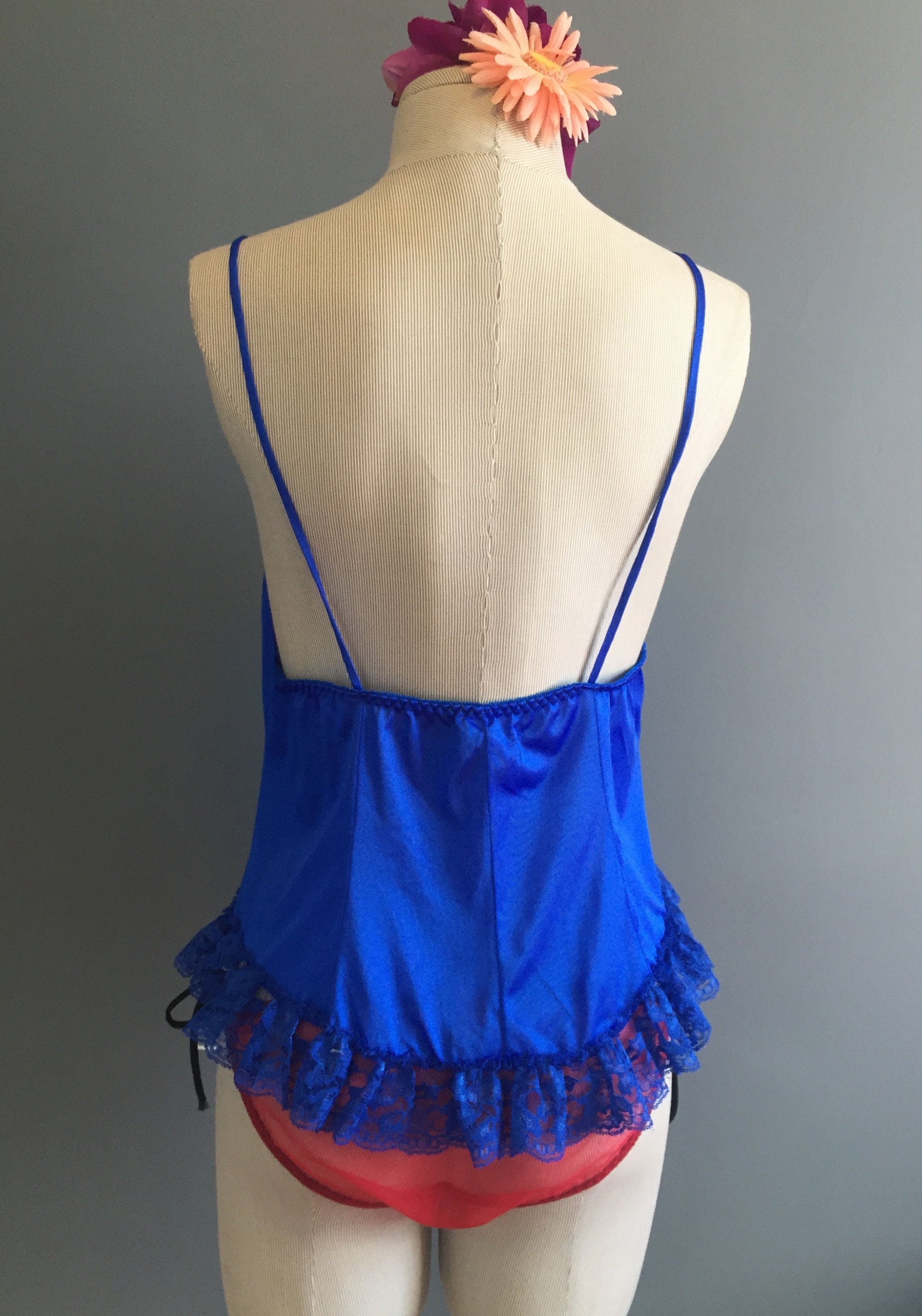 electric blue camisole