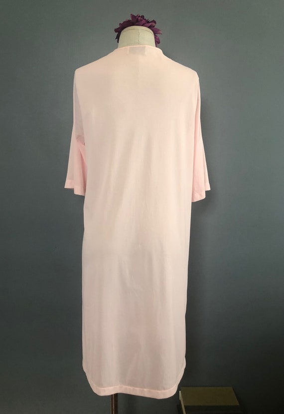 Vintage Pink Robe, Vassarette 60s Short Robe, But… - image 5