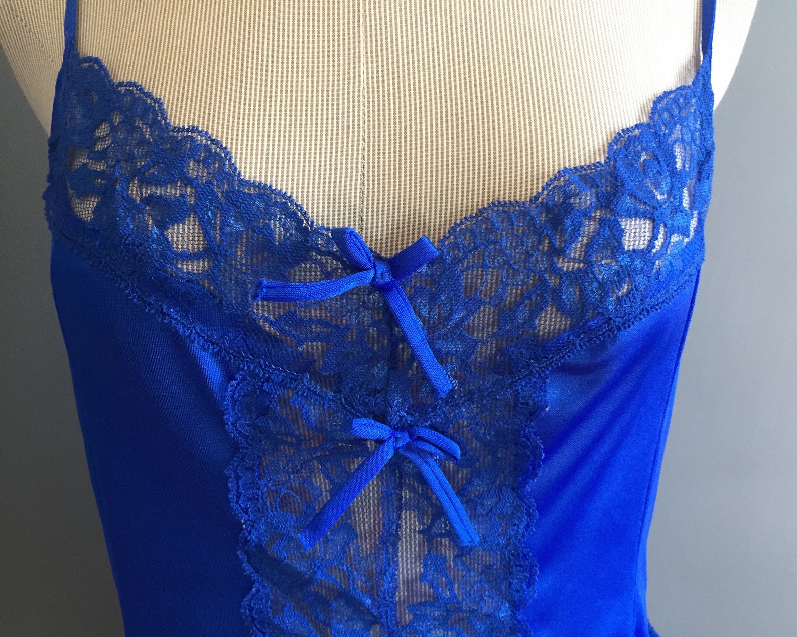electric blue camisole