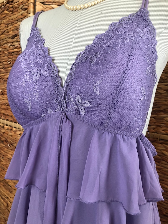 Babydoll Lingerie, Delicates 90s Lavender and Shee