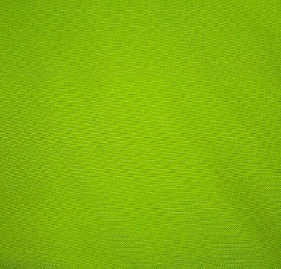 Fabric By the Yard Lime Green Chartreuse