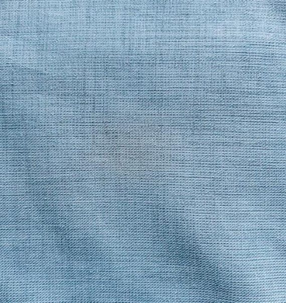 Fabric By the Yard Sky Blue Thin Lightweight Fabric Print