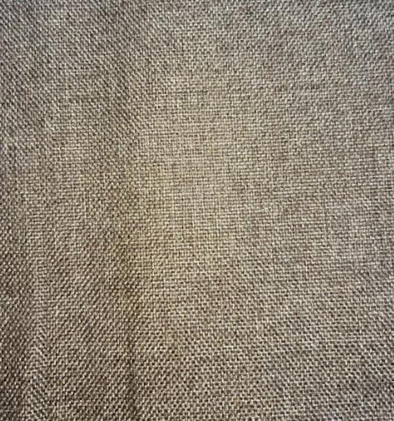 Fabric By the Yard Woven Tan Beige Golden Yellow Print