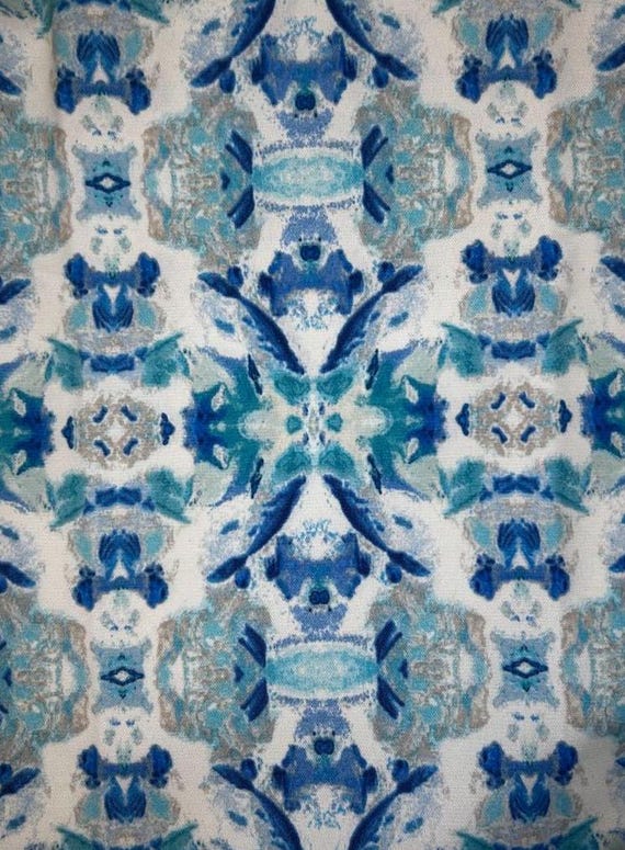 Fabric By the Yard Blue Teal Aqua Turquoise Sky Azure Pigeon Classic Sea Breeze