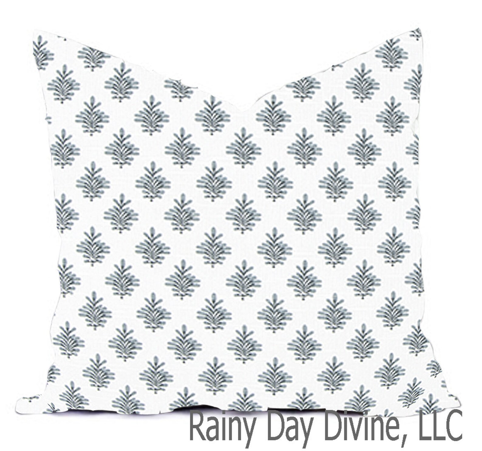 Custom Pillow Covers Dusty Ice Blue Cornflower Coconut Tan Etsy