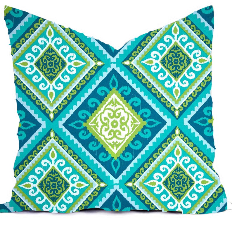 Outdoor Pillow Covers or Indoor Custom Cobalt Royal Blue Etsy