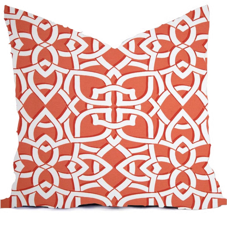 Custom Outdoor Indoor Pillow Cover Sizes Include 16x16 18x18 Etsy