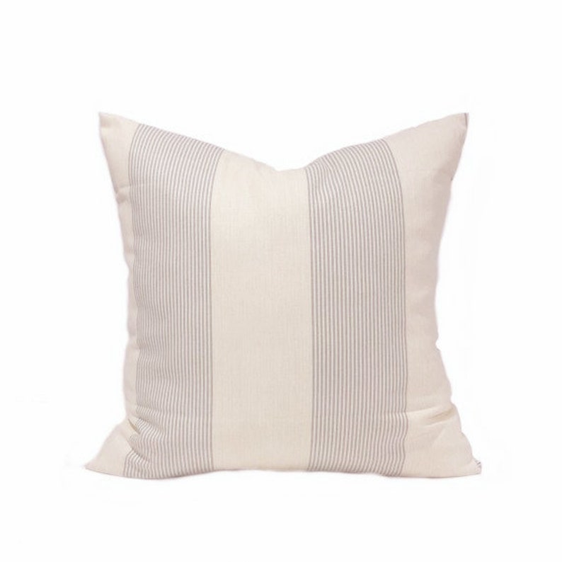 Custom Pillow Covers Dusty Ice Blue Cornflower Slate Ivory Etsy