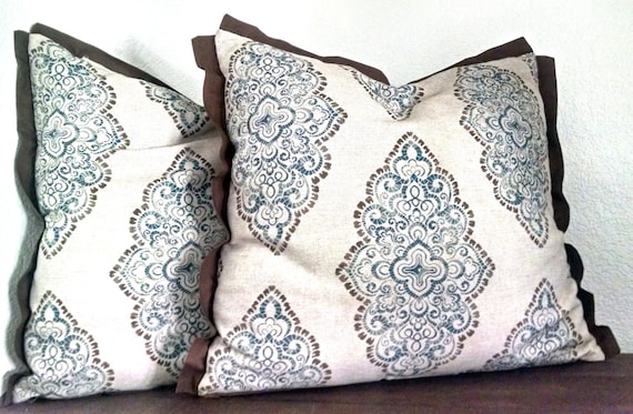 Add Welt, Piping, Trim, Fringe, Tassels, Flange, Jute Braid to any size pillow