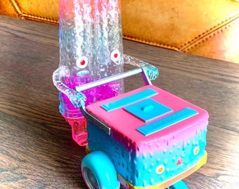 Popsicle Mon Ice cream cart ice creams Designer Toys toy collectible item vinyl as new + original packaging ice cream cart