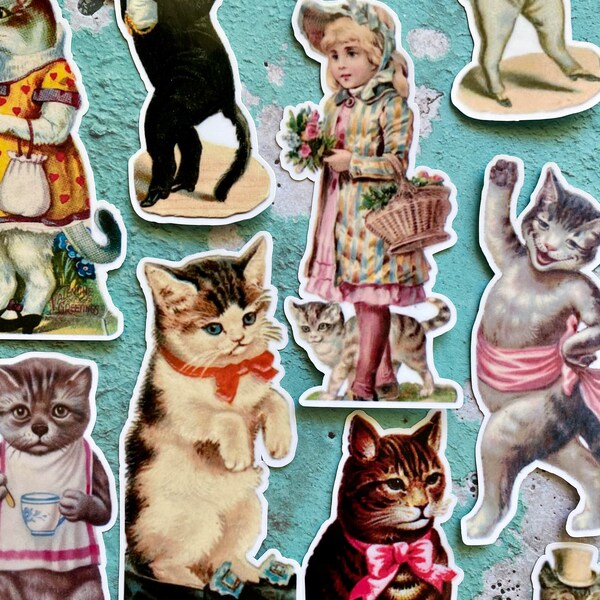 Victorian Cat Etsy