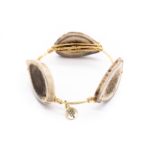 Bourbon and Boweties Bangle Bracelets - Antler Bangle Bracelet - Bangle Bracelet for Women
