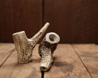 Antler Pipes - Real Antler Smoke Pipe - Antler Gifts