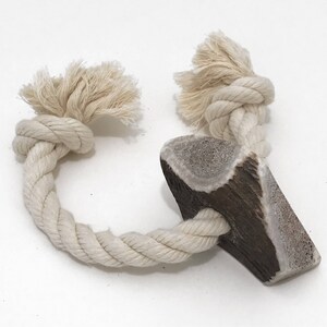 Large Elk Antler Split Rope Toy All Natural Grade A - Etsy