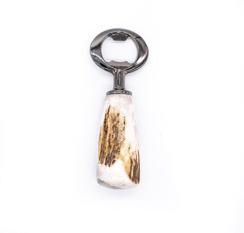CrookedCreekAntlers Deer Antler Bottle Opener - Thumbnail 3