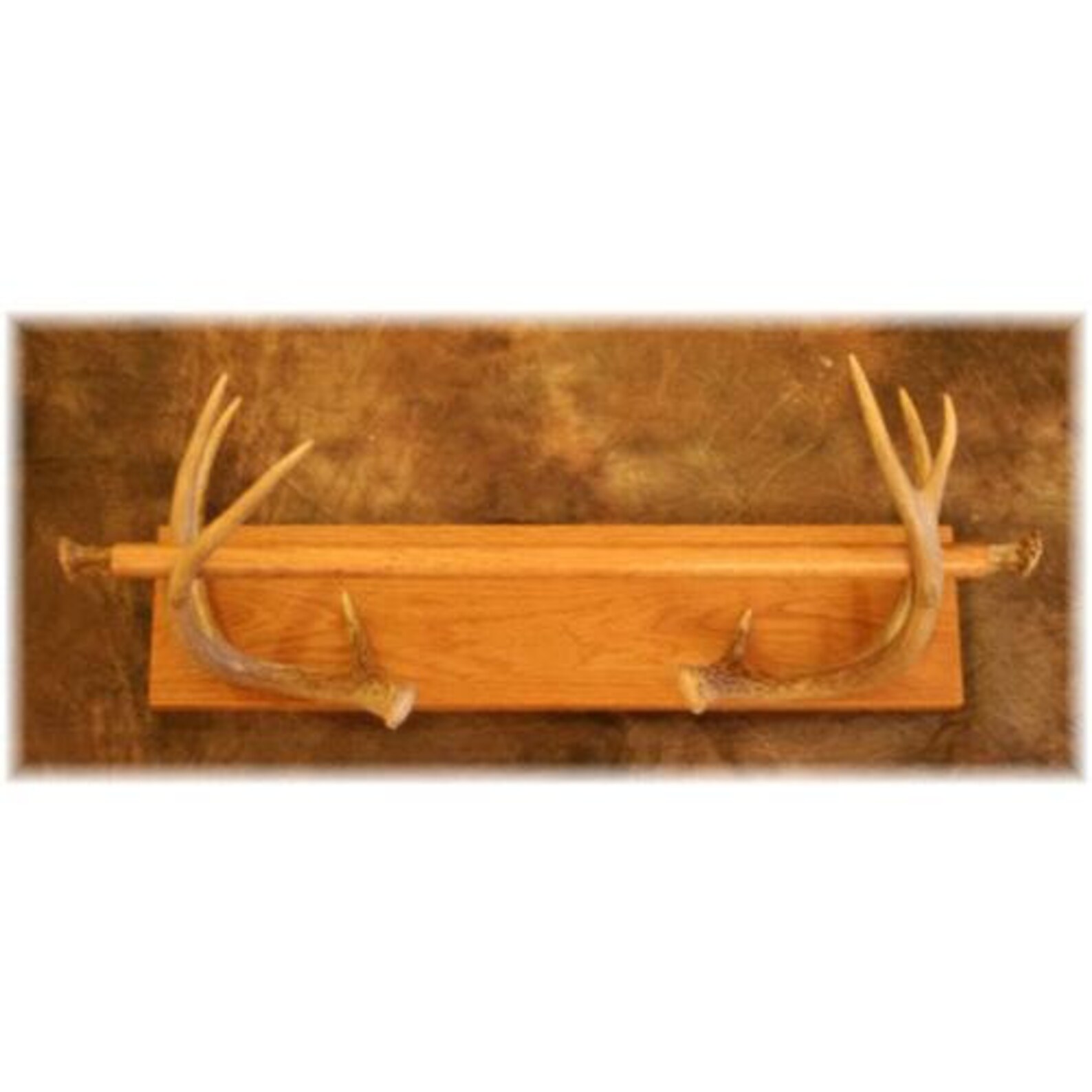 Whitetail Deer Antler Towel Rack Wood Elk Antler Rustic Etsy