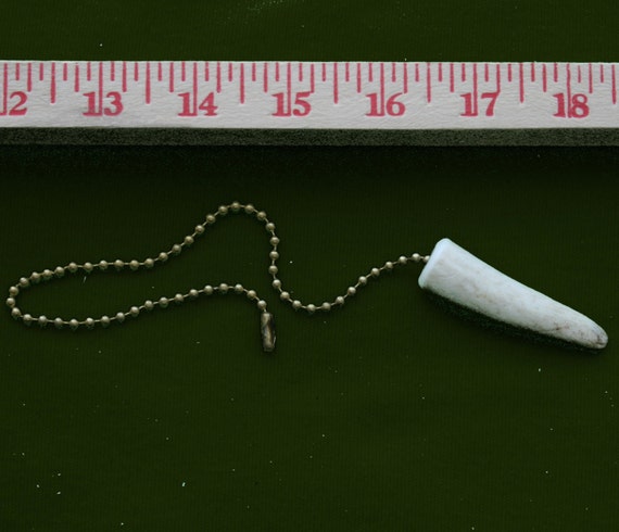 Small Deer Antler Tip Ceiling Fan Pull