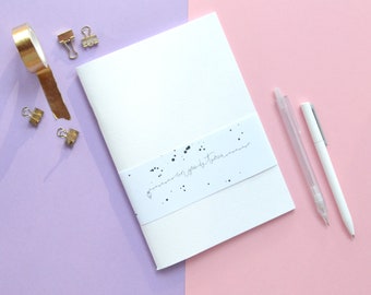 Dotted notebooks with watercolor paper covers A5 - 21 cm x 14.8 cm - 40 Pages of 160 gms