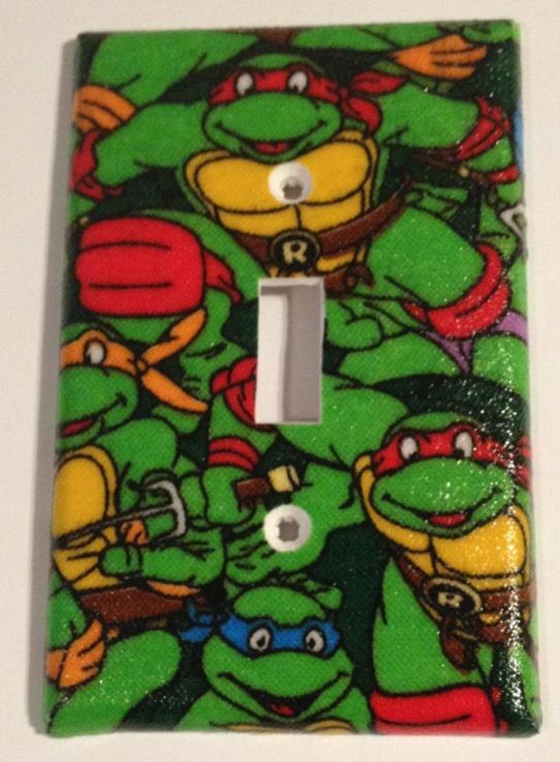 Teenage Mutant Ninja Turtle Turtles Double Switch Plate