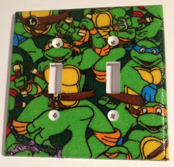 Tmnt Teenage Mutant Ninja Turtles Light Switch Cover Bathroom