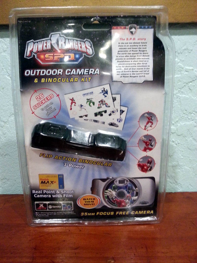 Power Rangers 35mm Film Camera Kit - Etsy