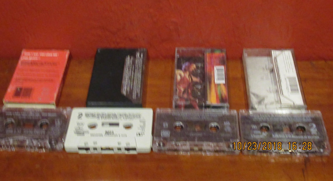 Prerecorded Cassette Tape Assortment Etsy