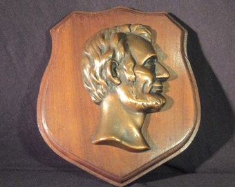 President Abraham Lincoln Vintage Plaque Collectible