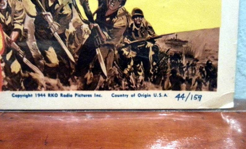 Lobby Card from the 1944 film Marine Raiders image 4