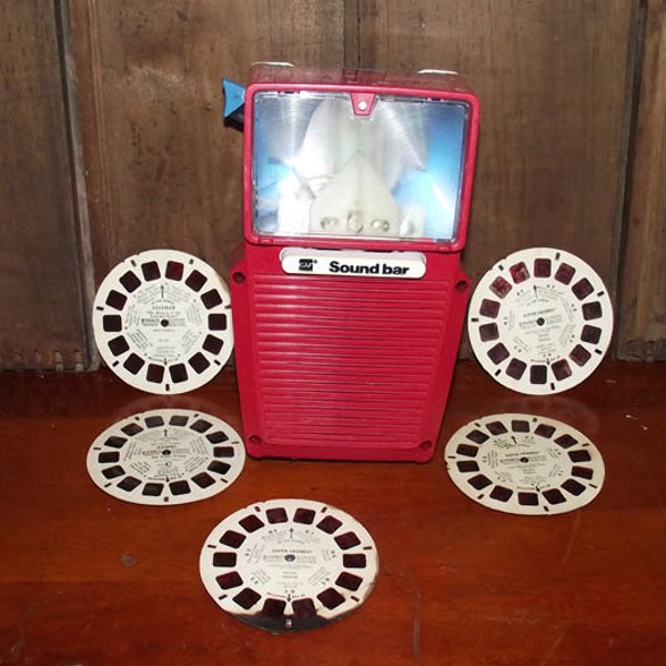 Talking Viewmaster Vintage 1970s 3D Viewer