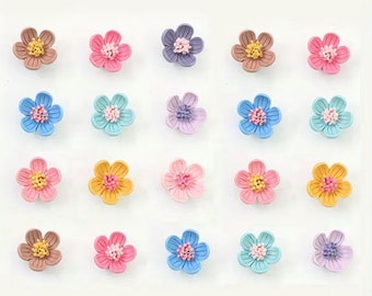 5pcs Flower Fridge Magnets Rose Sunflower LilyFlower Refrigerator Magnet