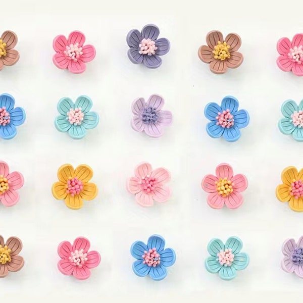 5pcs Flower Fridge Magnets Rose Sunflower LilyFlower Refrigerator Magnet