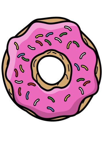 Erwachsene & Kinder bestreuen Donut Erwachsene & Kinder bestreuen Donut