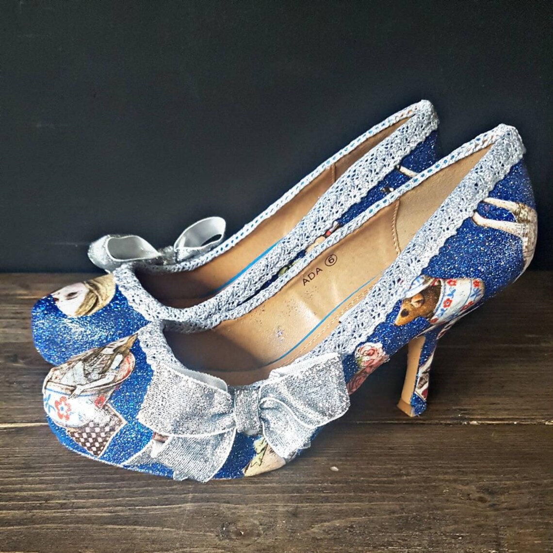 personalised wedding shoes