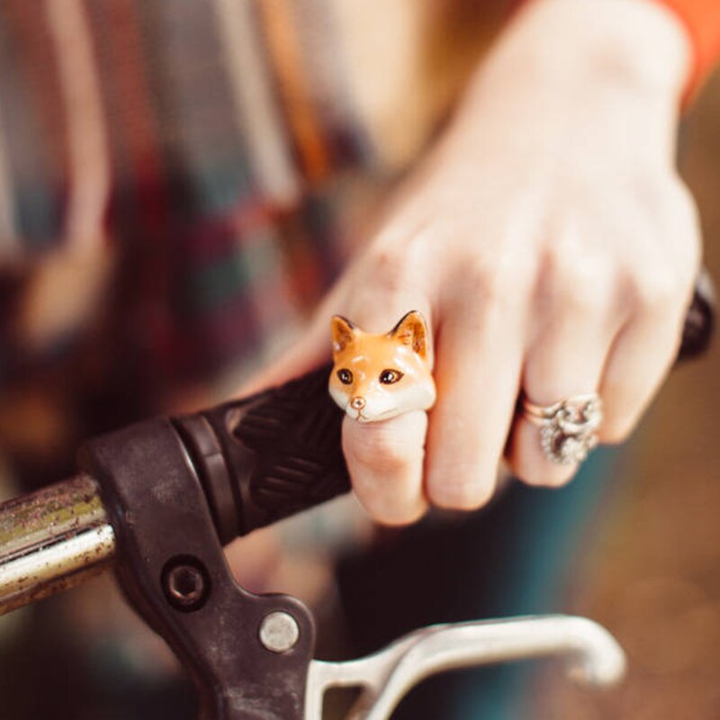 Fox Ring - Etsy