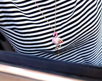 Flamingo Pendent Necklace