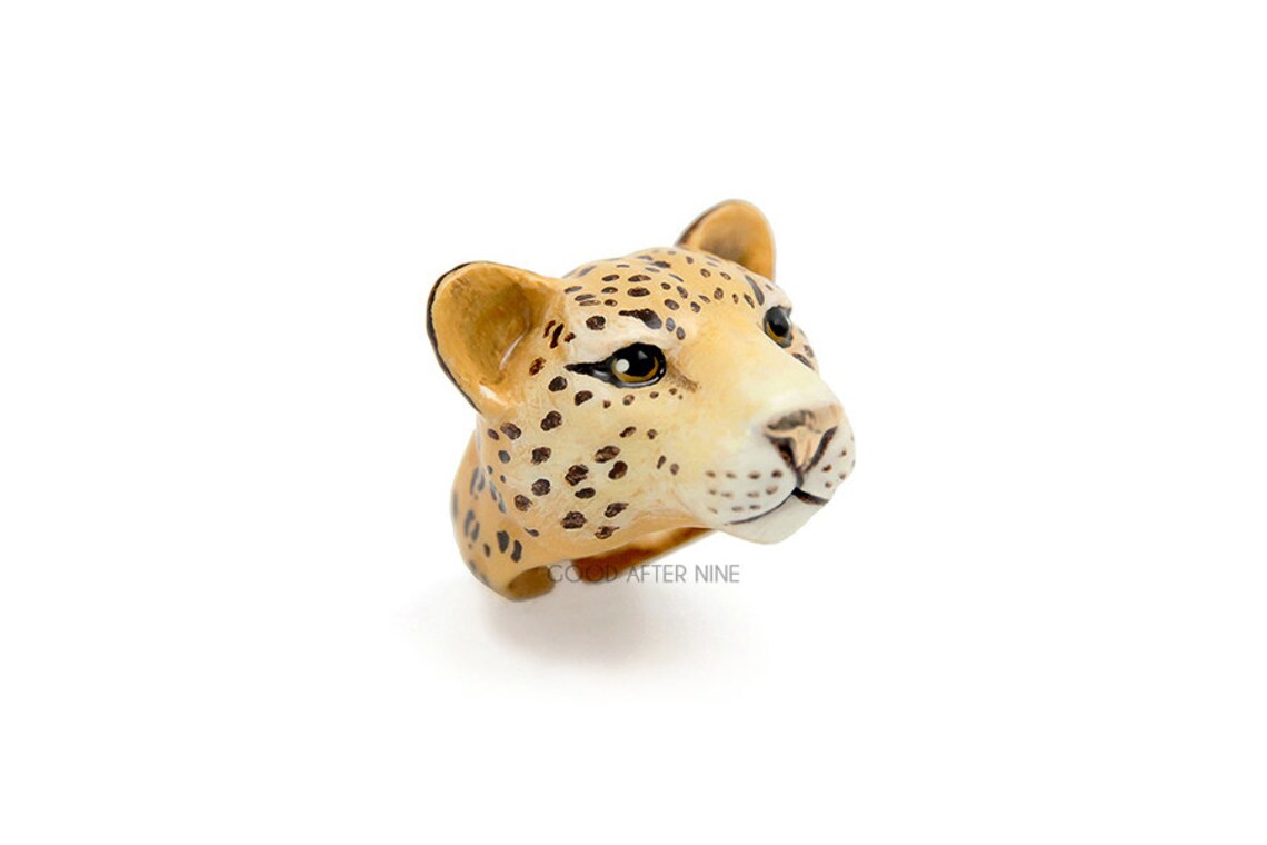 Leopard Ring Etsy