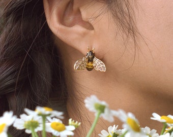 Honey Bee earrings.