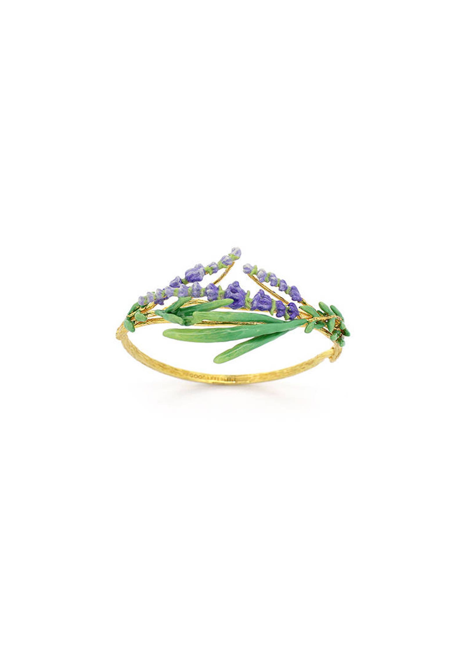 Twisted Lavender Bangle