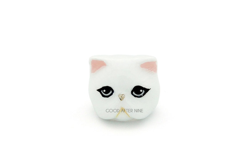 Jumpee , White Persian Cat Ring image 3