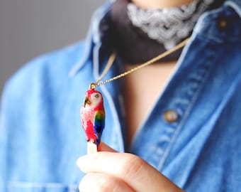 Scarlet Macaw Whistle Necklace | Sky Dancer , Whistle necklace , whistle pendent