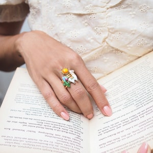 Alpaca Valley Stacking Ring, Whale Ring, Sterling Silver Ring, Stacking Ring, whimsical ring, Tiny Ring, Dainty Ring, Minimalist Ring.