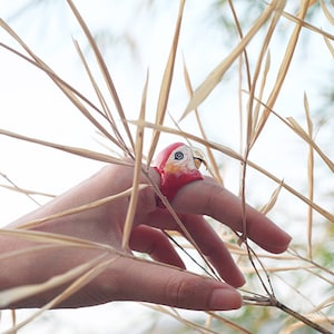 Scarlet Macaw Ring