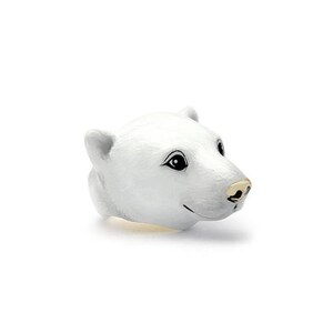 Paul Polar Bear Ring , Animal Ring , Handcrafted , Enamel Ring , White bear ring . GOODAFTERNINE image 4