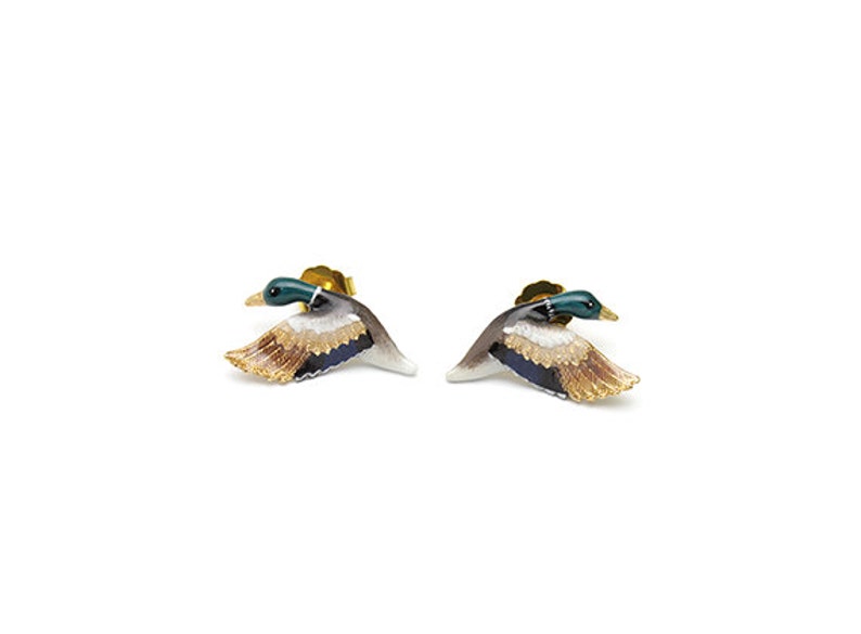 Mallard Duck Earrings image 4